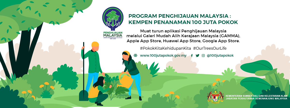 100 juta pokok